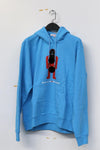 Walter Van BeirendonCK large hoodie AW22-23 8006 blue